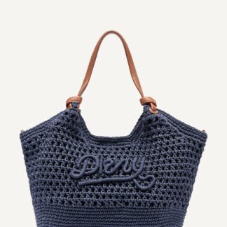 PAULA CROCHET LOGO MEDIUM COMMUTER TOTE