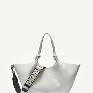 PAULA MEDIUM TOTE WITH LOGO STRAP