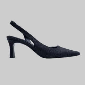 SHEENZ RAFFIA SLINGBACK PUMP