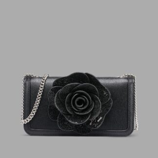 KOSETTE SHOULDER BAG WITH FLOWER
