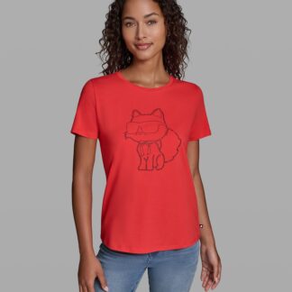 CHOUPETTE LETTER OUTLINE TEE