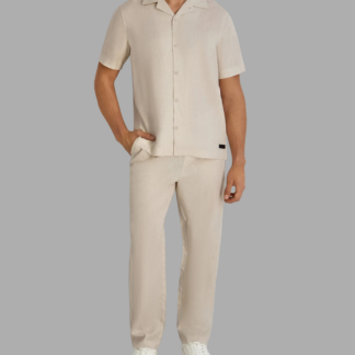 LINEN COTTON DRAWSTRING PANT