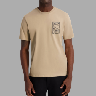 OUTLINED KARL CAMEO TEE