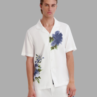 OVERSIZED FLORAL CAMP SHIRT