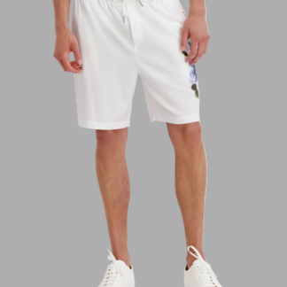 OVERSIZED FLORAL DRAWSTRING SHORT