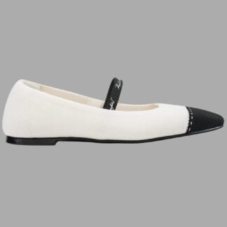 ZAILEY TWO TONE MARY JANE FLAT