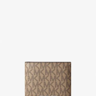 Cooper Logo Billfold Wallet With Coin Pouch