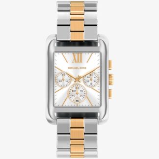 Oversized Monroe Two Tone Watch