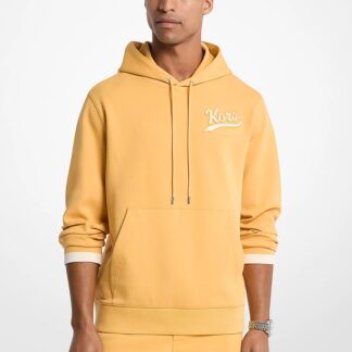 Kors Varsity Knit Cotton Blend Hoodie