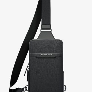 Cooper Medium Pebbled Leather Sling Pack