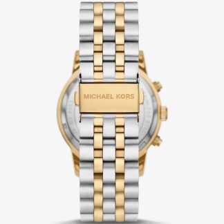 Oversized Hutton Two Tone Watch