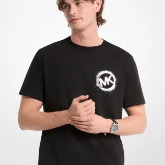 Graphic Logo Cotton Jersey T Shirt